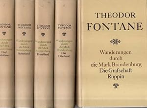 Image du vendeur pour Wanderungen durch die Mark Brandenburg. 5 Bnde. mis en vente par Leonardu