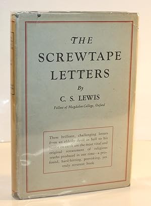 Seller image for THE SCREWTAPE LETTERS {1st Canadian Edition in Dust Jacket} for sale by Foley & Sons Fine Editions