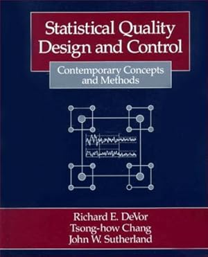 Seller image for Statistical Methods for Quality Design and Control for sale by WeBuyBooks