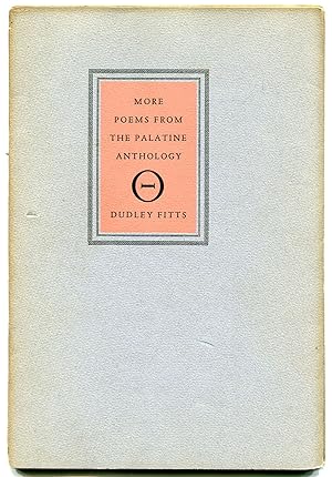 Bild des Verkufers fr More Poems from the Palatine Anthology in English Paraphrase zum Verkauf von Between the Covers-Rare Books, Inc. ABAA
