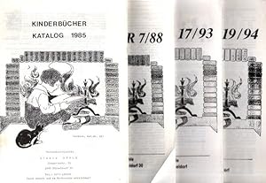 Kinderbücher - Katalog 1985 - 7/1988 - 17/1993 - 19/1994 // Konvolut 4 Bände.