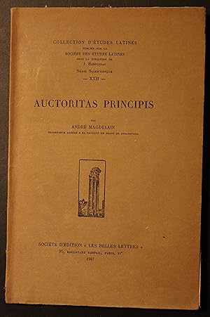 Image du vendeur pour Auctoritas Principis mis en vente par Simon Hausstetter