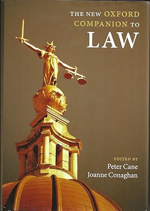Seller image for The New Oxford Companion to the Law for sale by Badger Books