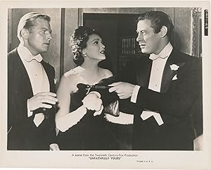 Bild des Verkufers fr Unfaithfully Yours (Original photograph from the 1948 film) zum Verkauf von Royal Books, Inc., ABAA