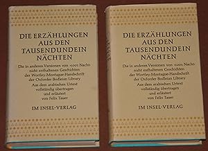 Erzählungen aus den Tausendundein Nächten - Komplett Band 1 und 2 in 2 Büchern - Zum ersten Male ...