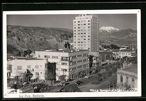 Postcard La Paz, Plaza Tamayo, la Universidad