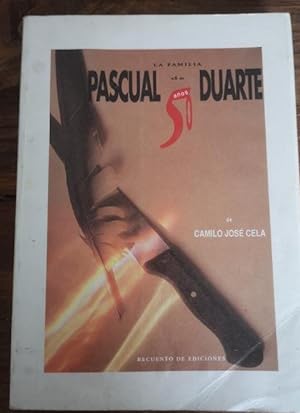 Bild des Verkufers fr Familia de Pascual Duarte. 50 aos- Camilo Jos Cela- Recuento de ediciones zum Verkauf von LIBRERA OESTE