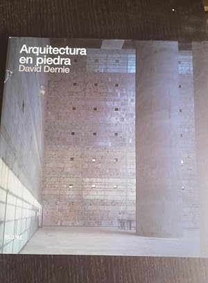 Bild des Verkufers fr Arquitectura en piedra-Dernie, David- Ed Libros Blume zum Verkauf von LIBRERA OESTE