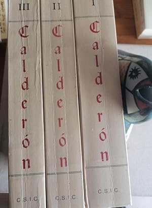 Imagen del vendedor de Caldern Actas del ?Congreso Internacional sobre Caldern y el Teatro Espaol del Siglo de Oro? a la venta por LIBRERA OESTE