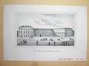 Das Universitätsgebäude in Berlin