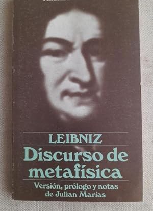 Imagen del vendedor de Discurso de metafisica a la venta por LIBRERA OESTE