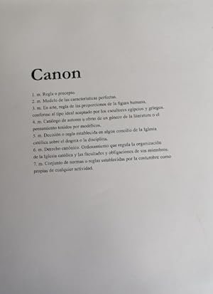 Seller image for Mateo Mat. Canon for sale by LIBRERA OESTE