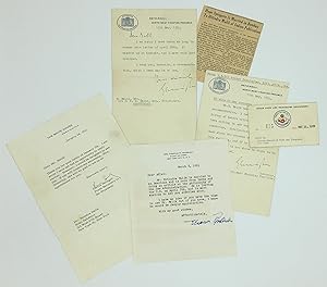 Immagine del venditore per SIGNED LETTER AND OTHER RELATED LETTERS AND EPHEMERA REGARDING INDIAN JOURNALIST HITINDRA MALIK venduto da Sky Duthie Rare Books