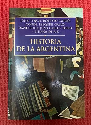 Seller image for Historia de la Argentina for sale by LIBRERA OESTE