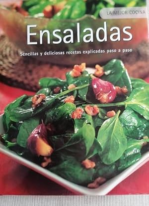 Imagen del vendedor de Ensaladas. Sencillas y deliciosas recetas explicadas paso a paso. PARAGON 2006 254PP nuevo a la venta por LIBRERA OESTE