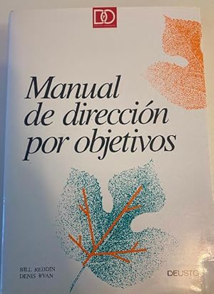 Seller image for Manual de direccion por objetivos for sale by LIBRERA OESTE