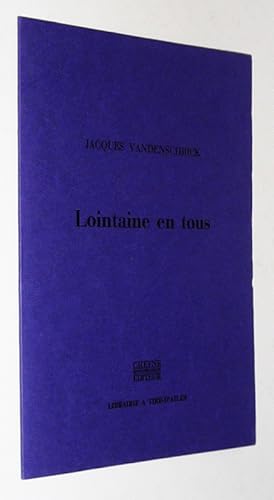 Immagine del venditore per Lointaine en tous venduto da Abraxas-libris