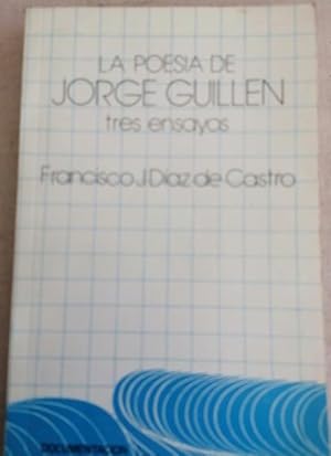 Imagen del vendedor de La poesia de Jorge Guillen a la venta por LIBRERA OESTE