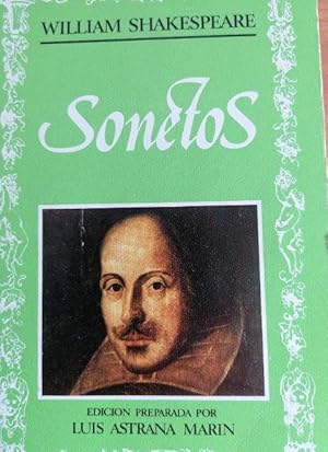 Imagen del vendedor de Shakespeare: Sonetos a la venta por LIBRERA OESTE