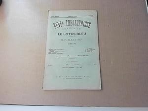 Bild des Verkufers fr [Revue Thosophique] Le Lotus Bleu N11, 30e anne Janvier. 1920 zum Verkauf von JLG_livres anciens et modernes