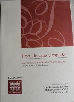 Bild des Verkufers fr Tirso de capa y espada (CORRAL DE COMEDIAS) zum Verkauf von LIBRERA OESTE