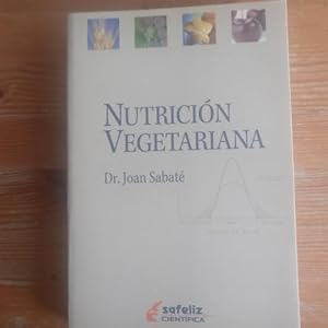 Imagen del vendedor de Nutricin Vegetariana (Cientifica) a la venta por LIBRERA OESTE