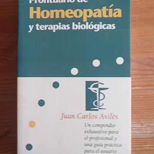 Imagen del vendedor de Prontuario de homeopatia y terapias biologicas (Estudios Y Documentos) a la venta por LIBRERA OESTE