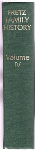 Immagine del venditore per Fretz Family History Volume IV venduto da McCormick Books