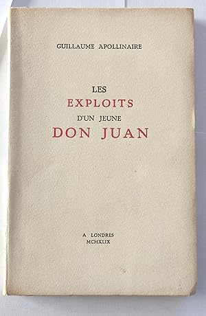 Image du vendeur pour Les Exploits d'un jeune Don Juan. mis en vente par Rometti Vincent