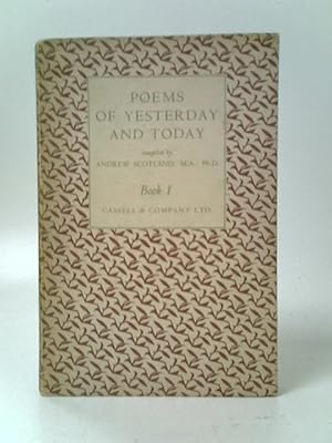 Seller image for Poems of Yesterday and Today: Book I for sale by World of Rare Books