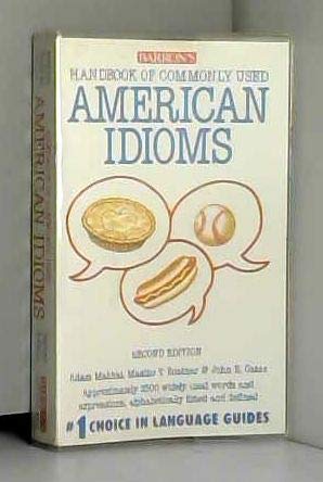 Seller image for Barron's Handbook of Commonly Used American Idioms (Barron's Pocket Guides) for sale by Redux Books