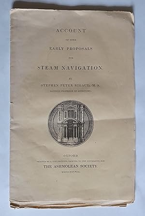 Account of Some Early Proposals for Steam Navigation