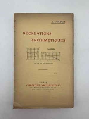 Image du vendeur pour Recreations arithmetiques mis en vente par Coenobium Libreria antiquaria