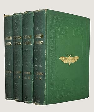 Bild des Verkufers fr A Natural History of Moths [Complete is 4 volumes]. zum Verkauf von Keel Row Bookshop Ltd - ABA, ILAB & PBFA
