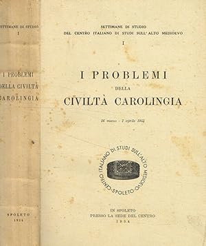 Bild des Verkufers fr I problemi della civilt carolingia 26 marzo-1 aprile 1953 zum Verkauf von Biblioteca di Babele