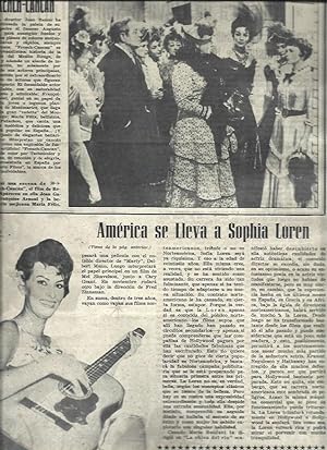 Seller image for LAMINA 33044: Escena de French Cancan y Sofia Loren for sale by EL BOLETIN
