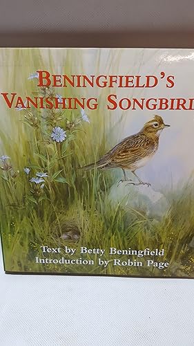Immagine del venditore per Beningfield's Vanishing Songbirds venduto da Cambridge Rare Books