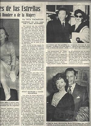 Seller image for LAMINA 33022: Marilyn Monroe, Susan Hayward y Ava Gardner for sale by EL BOLETIN