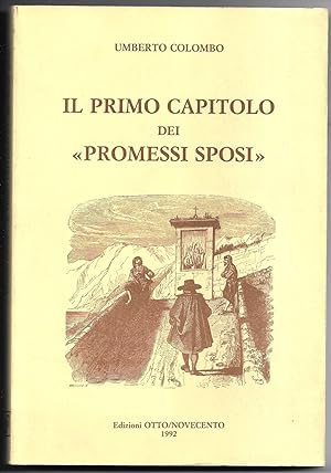 Bild des Verkufers fr Il primo capitolo dei Promessi Sposi zum Verkauf von Sergio Trippini