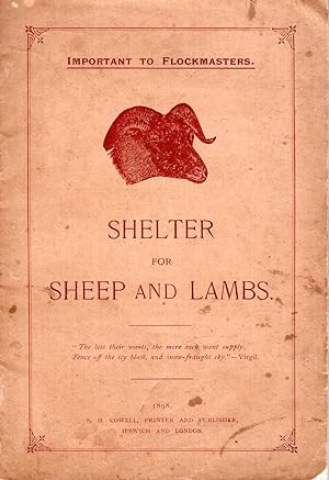Shelter for Sheep and Lambs : Important for Flockmasters