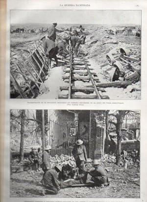 Imagen del vendedor de LAMINA V21067: Reconstruccion de un ferrocarril por soldados canadienses a la venta por EL BOLETIN