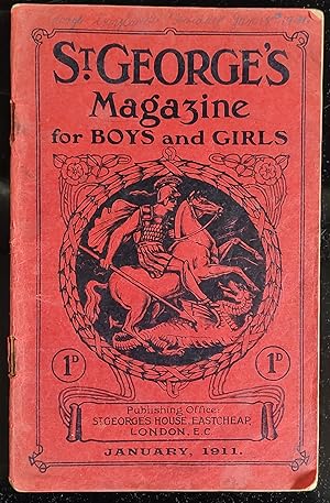 Seller image for St George's Magazine for Boys and Girls January 1911 for sale by Shore Books