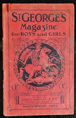 Imagen del vendedor de St George's Magazine for Boys and Girls November 1911 a la venta por Shore Books