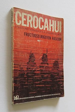 Image du vendeur pour Cerocahui. Una Comunidad en la Tarahumara mis en vente par Librera Urbe