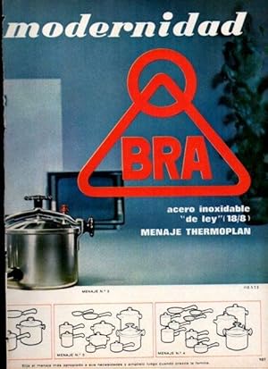 Imagen del vendedor de LAMINA V21122: Publicidad Bra baterias de cocina a la venta por EL BOLETIN