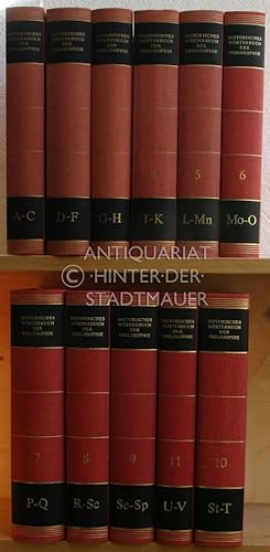 Historisches Wörterbuch der Philosophie. (Bd. 1-11; es FEHLEN Bd. 12 und der Registerband)