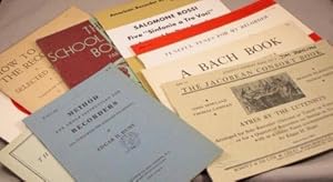 COLLECTION OF NINE PAMPHLETS FOR RECORDER.