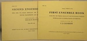 Imagen del vendedor de TWO PAMPHLETS: First [and] Second Ensemble Book for Recorders. a la venta por Bucks County Bookshop IOBA