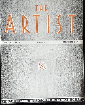 Image du vendeur pour The Artist December 1945 Volume 30 Number 4 mis en vente par Shore Books