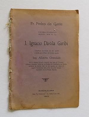 Imagen del vendedor de Fr. Pedro de Gante. Discurso Biogrfico a la venta por Librera Urbe